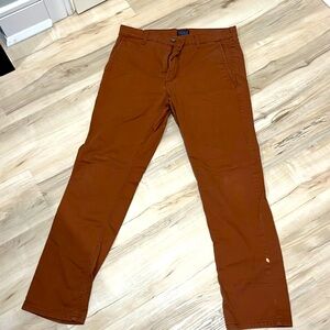 Brown orange Levi’s Jeans
